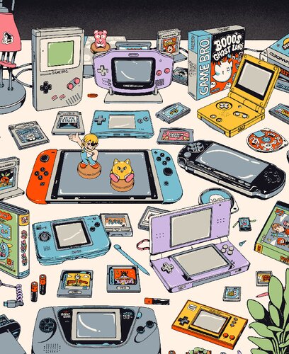 A Handheld History: A comprehensive celebration of handheld consoles and their iconic games from indie journal publisher Lost In Cult
