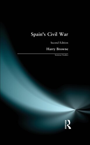 Spain's Civil War (Seminar Studies In History)