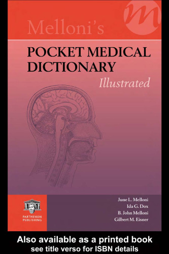 Mellonis Pocket Medical Dictionary: Illustrated (Melloni's Illustrated Medical Dictionary)
