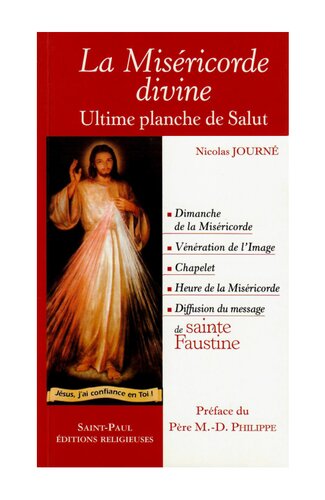Préface au livre de Nicolas Journé : La miséricorde divine, Ultime planche de salut