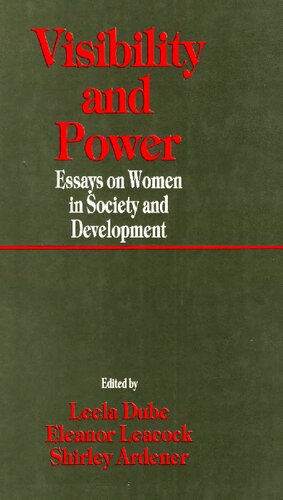 Visibility and Power: Essays on Women in Society and Development
