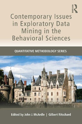 Contemporary Issues in Exploratory Data Mining in the Behavioral Sciences