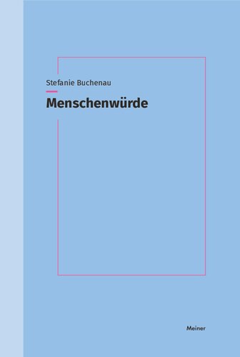 Menschenwürde: Kant und die Aufklärung