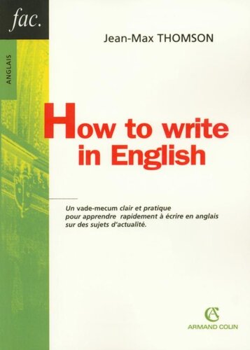 How to write in English