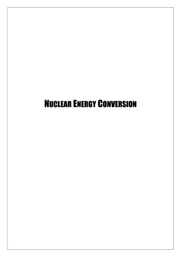 EL WAKIL NUCLEAR ENERGY CONVERSION SOLUTION MANUAL