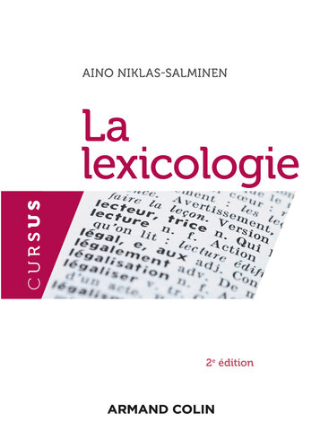La lexicologie - 2e édition
