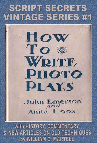How to Write Photo Plays