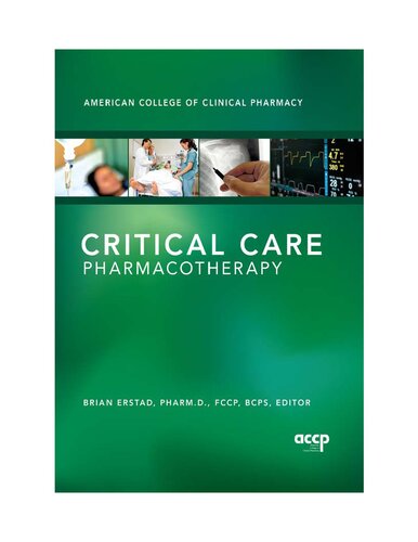 Critical Care Pharmacotherapy