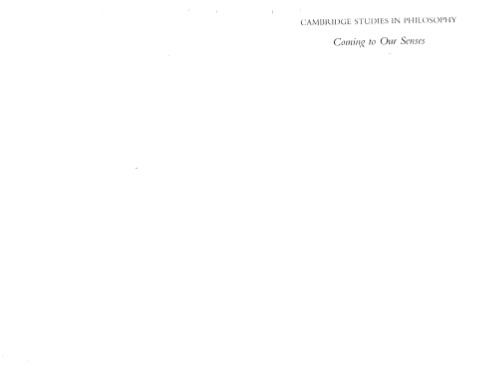 Coming to our Senses: A Naturalistic Program for Semantic Localism