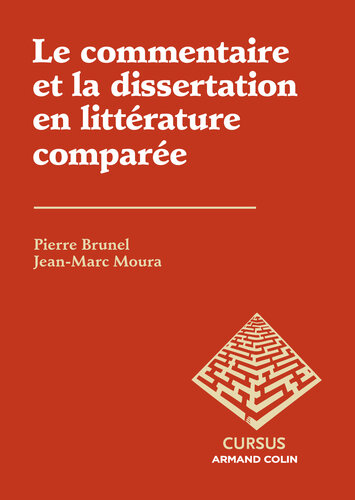 Le commentaire et la dissertation en littrature compare