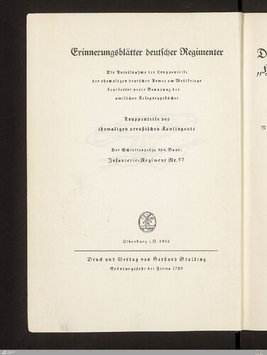 Das Kgl. Preuß. Infanterie-Regiment 