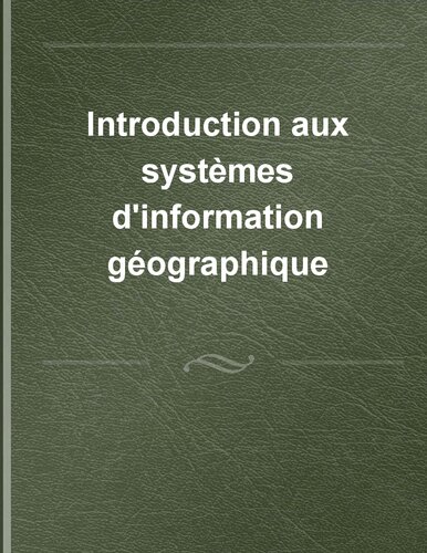 Les systèmes d'information géographique