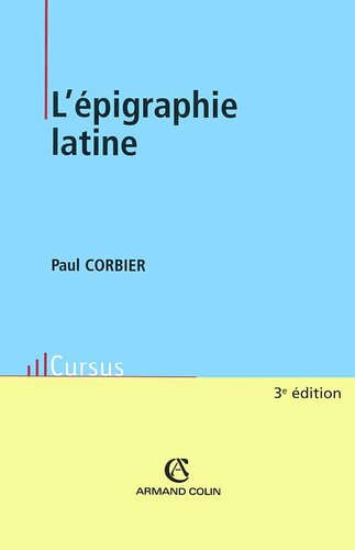 L'épigraphie latine