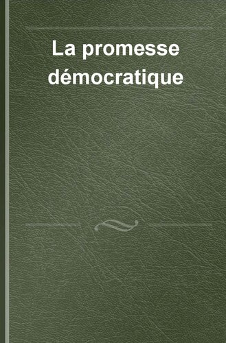 La promesse démocratique: place aux citoyens !