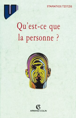 Qu'est-ce que la personne?