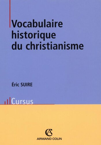 Vocabulaire historique du christianisme