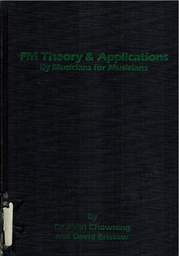 Fm Theory and Applications: By Musicians for Musicians