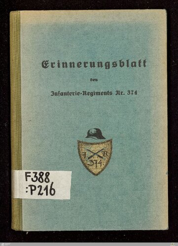 Infanterie-Regiment Nr. 374