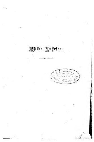 Wilde Fahrten. Erinnerungsblätter aus dem Amerikanischen Bürgerkriege