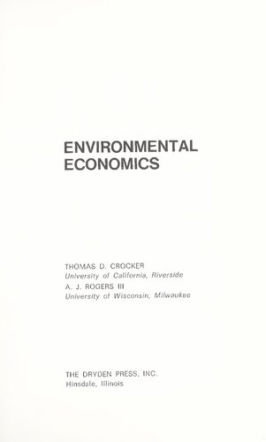 Environmental economics