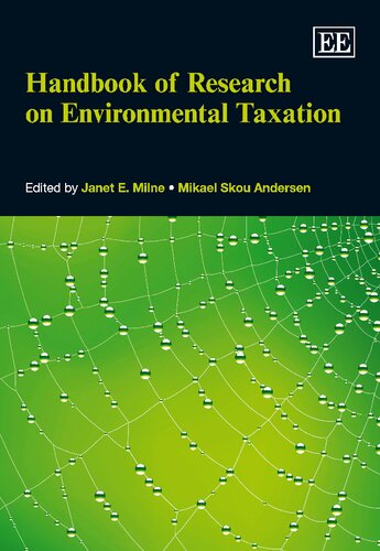 Handbook of research on environmental taxation