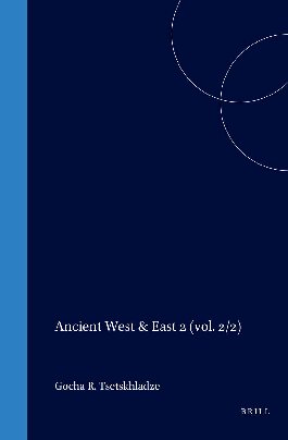 Ancient West & East: Volume 2, No. 2
