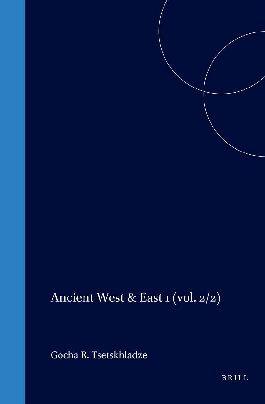 Ancient West & East. Volume 2, Number 1