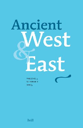 Ancient West & East: Volume 4, No. 2