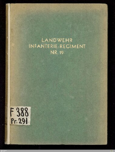 Landwehr-Infanterie-Regiment Nr. 19
