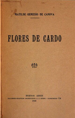 Flores de cardo