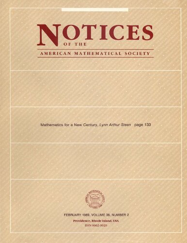 Notices of the American Mathematical Society