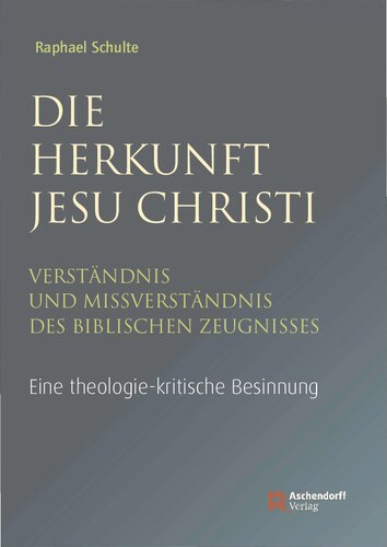Die Herkunft Jesu Christi