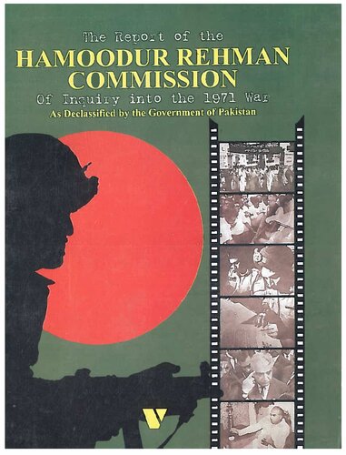 Hamood Ur Rahman Commission Report of 1971 War