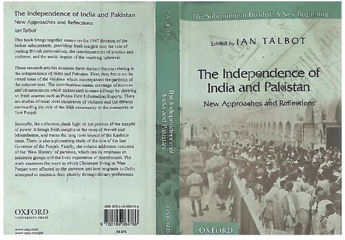 The Independence of India and Pakistan