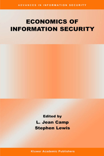 Economics of Information Security (Advances in Information Security)