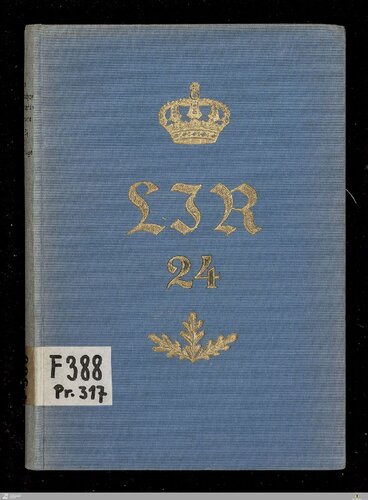 Das Königlich Preußische Landwehr-Infanterie-Regiment Nr. 24 im Weltkriege