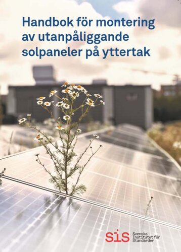 Handbok för montering av utanpåliggande solpaneler på yttertak