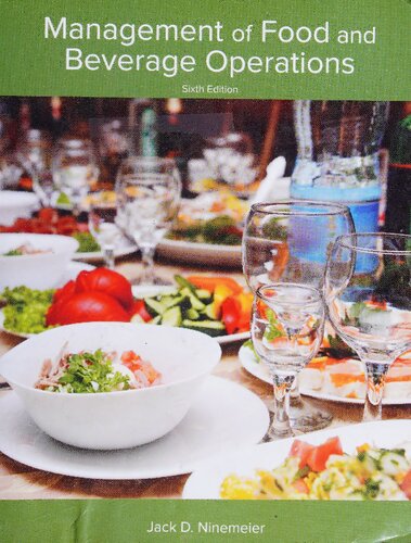 Management of Food and Beverage Operations