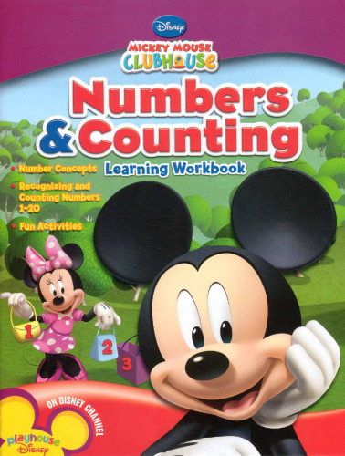 Mickey Mouse Clubhouse Numbers and Counting Workbook
