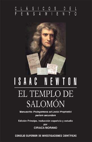 El Templo de Salomón : manuscrito Prolegomena ad Lexici Prophetici partem secundam: Edición Príncipe, traducción española y estudio: (segunda edición crítica revisada y actualizada con nuevo estudio)