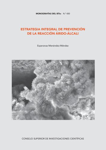 Estrategia integral de prevención de la reacción árido-álcali (Monografías del IETcc) (Spanish Edition)