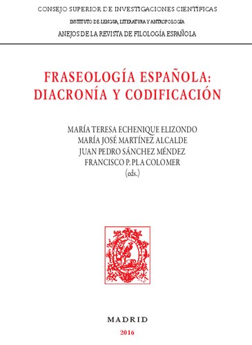 Fraseología española : diacronía y codificación