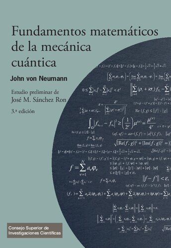 Fundamentos matemáticos de la mecánica cuántica