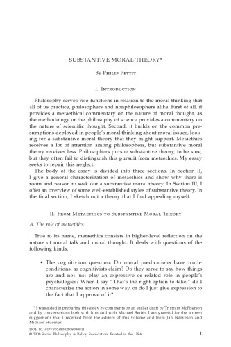 Objectivism, Subjectivism, and Relativism in Ethics: Volume 25, Part 1 (Social Philosophy and Policy) (v. 25)
