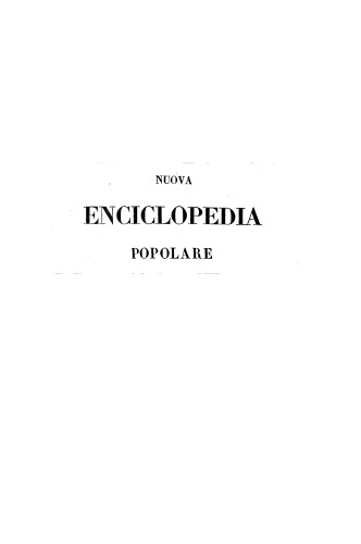 nuova enciclopedia popolare ovvero dizionario generale di scienze, lettere, arti, storia, geografia, ecc. ecc. - volume 13 (TAVOLE)
