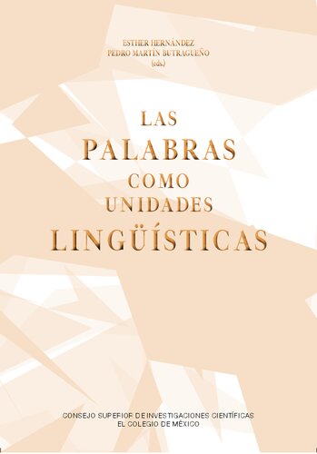 Las palabras como unidades lingüísticas