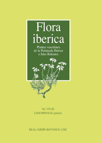 Flora ibérica. Vol. VII (II), Leguminosae (partim)