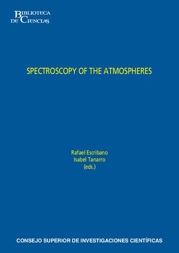 Spectroscopy of the atmospheres