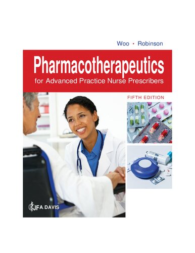 Pharmacotherapeutics for Advanced Practice Nurse Prescribers, 5e (Oct 17, 2019)_(0803669267)_(F.A. Davis Company)