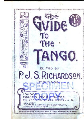 The Guide to the Tango
